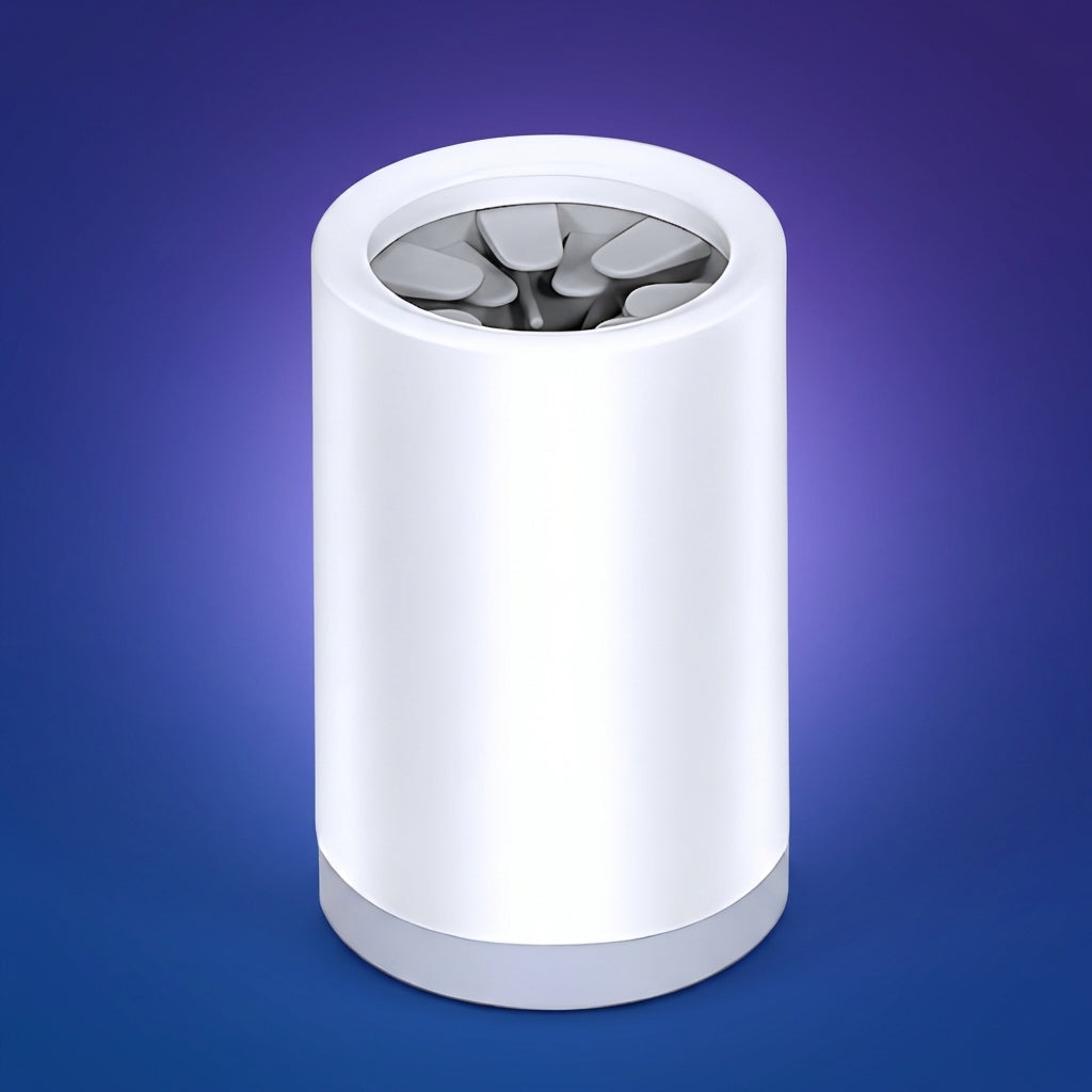 PawCleanPro portable paw cleaner with silicone bristles